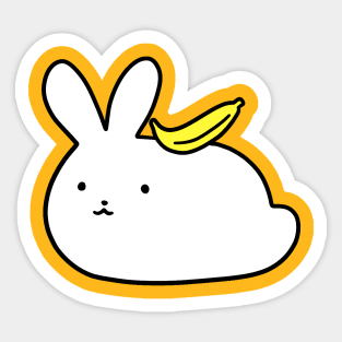 Banana Bunny Sticker